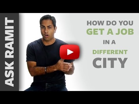 Ask Ramit: How do you get a job in a different city? Ask Ramit: How do you get a job in a different city?