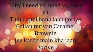 Sukhe - I Need Ya (song lyrics)| Krystle D'souza | Jaani | B Praak | Arvindr Khaira
