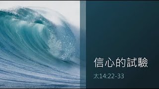 信心的試驗 │馬太福音 十四：22-33｜湖光基督教會 ｜ 文亮牧師