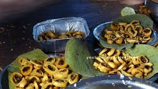 CUT MIRCHI BAJJI | RARE STREET FOOD | 4K VIDEO | ULTRA HD VIDEO street food