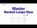 What Are Nested Loops? Loops Inside Loops