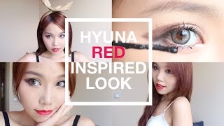 【BrenLui大佬B】HYUNA泫雅 - '빨개요 (RED)' Inspired Makeup Look