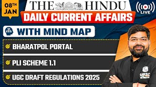 8 JANUARY Current Affairs | The Hindu Analysis | Current Affairs Today | PW OnlyIAS