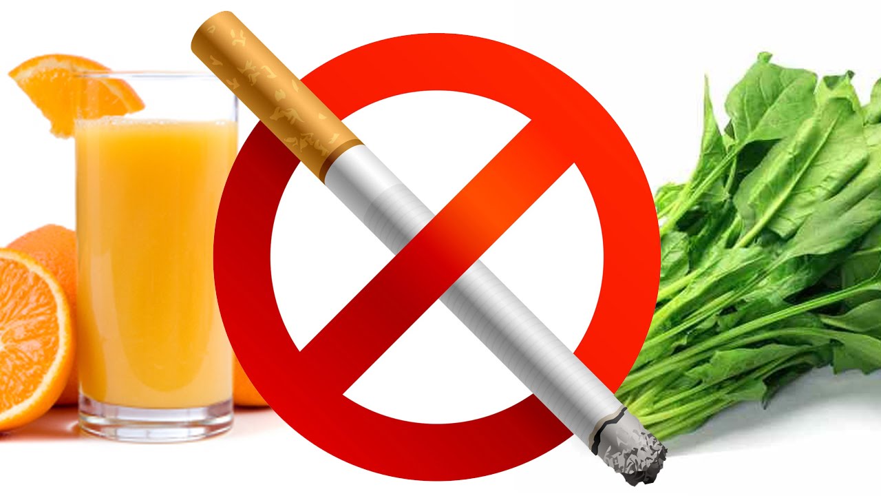 Top 5 Foods To Help You Quit Smoking - YouTube