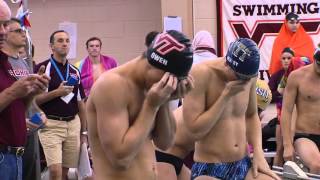 Virginia Tech Swimming and Diving vs Notre Dame and Pitt