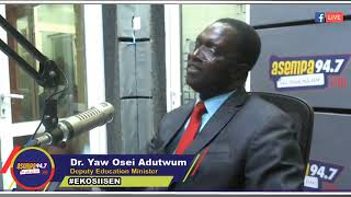 Gov't to convert Mahama E-blocks to boarding - Dr. Adutwum