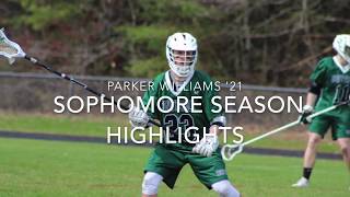 Parker Williams 2021 - Sophomore season highlights