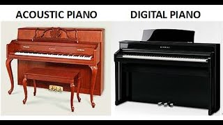 Acoustic vs. Digital Pianos: The Pros and Cons