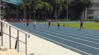 20170715094955 106年臺北市週末田徑自我挑戰賽國小女子組100公尺決賽第2組  。