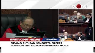 Wahiduddin Adams Bacakan Sanggahan TKN Terhadap Tuduhan BPN 02 | Sidang Putusan Sengketa Pilpres