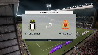 ⚽ Charleroi vs Mechelen ⚽ | Belgian Pro League (26/09/2021) | Fifa 21