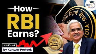 How RBI earns Money? Functions of Reserve Bank of India | UPSC GS Paper 3 | Economics
