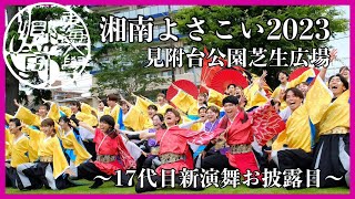 【公式】東海大学 響 『翼咲』　湘南よさこい2023　見附台公園芝生広場会場　17代目新演舞お披露目