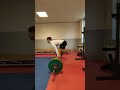 Testing my 3 rep max // 140KG DEADLIFT