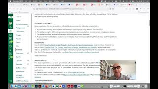 Visual Analytics Module # 1 Overview syllabus