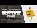 How to build a smooth scrolling menu for OptimizePress Landing Pages