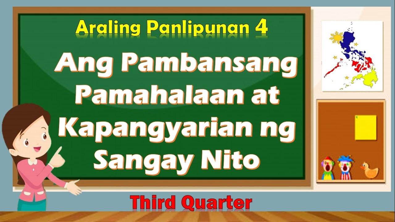 ANG PAMBANSANG PAMAHALAAN AT KAPANGYARIHAN NG SANGAY NITO || Araling ...