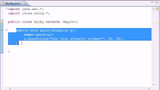 Intermediate Java Tutorial 21 How to put an Applet on a Website YouTube