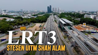 LRT3 UiTM Shah Alam (Station SA14), Lebuhraya Persekutuan - Shah Alam Line