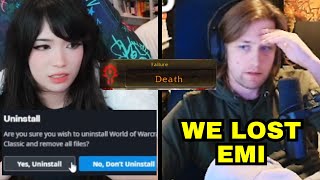 Sodapoppin Reacts To Emiru's 3rd Death \u0026 Quitting OnlyFangs