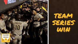 The Padres Wild Card Series win was a team effort