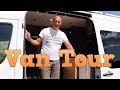 VAN TOUR - Greg Virgoe's Sprinter Self Build Campervan