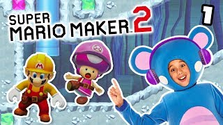 Super Mario Maker 2 Story Mode EP 1 + More | Mother Goose Club Let's Play