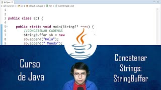 Programación en Java | Curso | ¿Cómo unir cadenas de Texto? #15