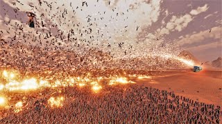INSANE FIRE CATAPULT vs 1,000,000 SPARTANS - Ultimate Epic Battle Simulator 2 | UEBS 2