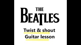 Twist & shout guitar lesson