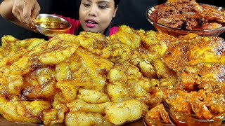 Eating Show Mutton Fat Curry Asmr Eating Spicy Mutton Curry Mukbang Egg Curry Fo