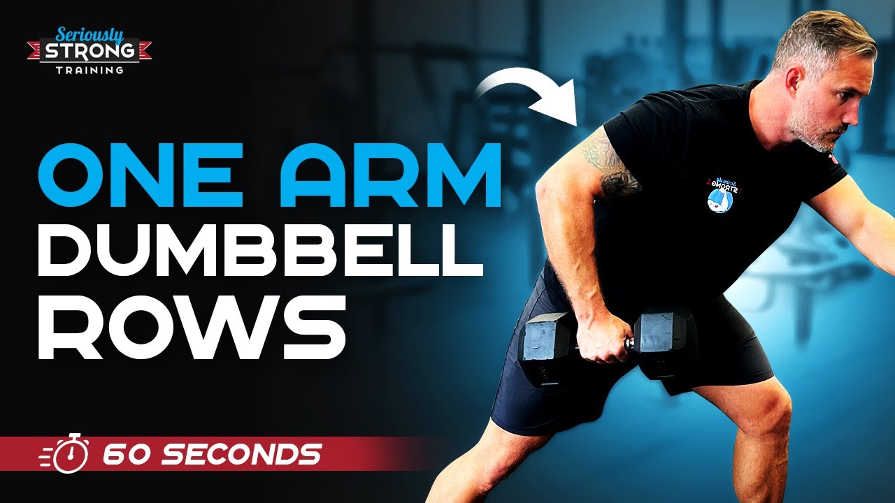 One Arm Dumbbell Row [BEST BACK EXERCISE] - YouTube