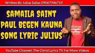 Samaila Saint Paul Begen Kauna Song Lyrics ECWA Theme 2021 The Christ Lyrics TV