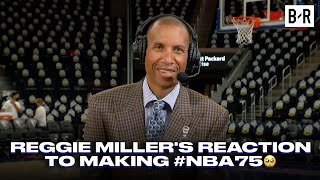 Reggie Miller Was SHOCKED He Made The #NBA75 List 🙏