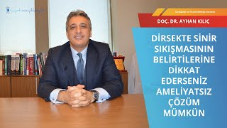 Dirsekte sinir sıkışması I Doç  Dr  Ayhan Kılıç