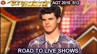 Joseph O'Brien ROAD TO LIVE SHOWS America's Got Talent 2018 AGT