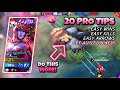 20 PRO TIPS ON HOW TO BECOME A POWERFUL SELENA USER | SELENA TUTORIAL GAMEPLAY | STEP-BY-STEP | MLBB