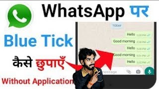 WhatsApp Par Blue Tick Kaise Disable Kare | How To Hide WhatsApp Blue Tick 2024