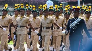 NCC PARADES IN INDEPENDENCE SQARE ADDING GLAMOUR TO 77TH INDEPENDENCE DAY CELEBRATIONS.