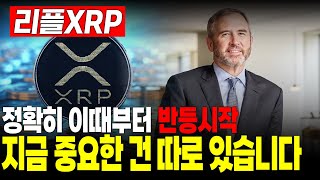 [리플 전망] 엑스알피 정확히 이때부터 반등 시작 중요한 건 따로 있다 #리플 #XRP #엑스알피 #SEC #리플소송 #코인의대가 #갈링하우스 #리플스테이블코인 #트럼프