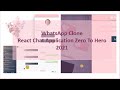 Build ReactJS Firebase Chat Application | ReactJs Facebook Messenger| Build WhatsApp Web App clone