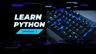 Learn Python Episode 2 Variables & Data #technology #coding #python #pythonprogramming #programming