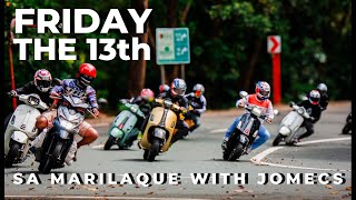 Marilaque Bfast Friday the 13th / Vespa Daily / Jomec Motoworks