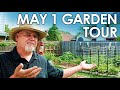 May 1st FULL GARDEN TOUR || Black Gumbo