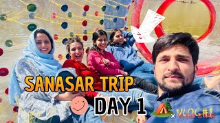 Sanasar Trip Vlog Part - 1 || Fun Trip With College Friends || Patnitop, J&K