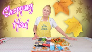 Fall Fabric Shopping Haul | The Sewing Room Channel