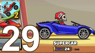 Hill Climb Racing 2 - Gameplay Walkthrough Part 29 - Supercar (iOS, Android)