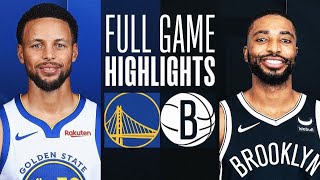 Golden State Warriors vs. Brooklyn Nets Full Game Highlights | Dec. 16 | NBA Highlights 2023