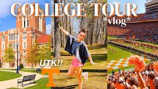 COME TOUR UTK WITH ME *college tour vlog*