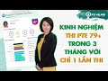 Kinh Nghiệm Luyện Thi PTE 79+ Chỉ Trong 3 Tháng